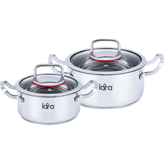 Набор посуды LARA LR02-107 Prima, 2 пр.