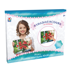 Алмазная мозаика 1Toy Маки в коробке Т21892