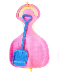 Набор 1toy лопата 46 см + ледянка 57 см *40 см, цв. в ассортименте Т19357