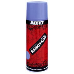 Краска автомобильная аэрозоль "Фиалковый 83" ABRO SABOTAGE 400 мл