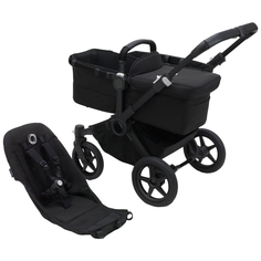Коляска 2 в 1 Bugaboo (Бугабу) Donkey 5 base Black/Midnight black 100002034