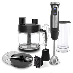 Погружной блендер Polaris PHB 1585AL Cube Trinity Black/Silver