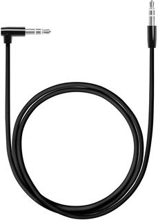 Deppa кабель AUX 1.2m curly black