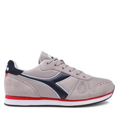 Кроссовки мужские Diadora SIMPLE RUN серые 9 UK