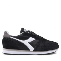 Кроссовки мужские Diadora SIMPLE RUN черные 7.5 UK