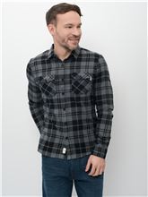 Рубашка мужская Lee cooper MT2G120012AS2LCLEAD-LD черная XL