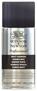 Лак профессиональный универсальный Winsor&Newton W&N-3034981 матовый 150 мл