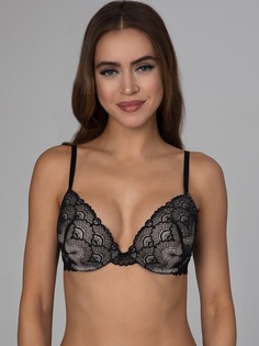 Бюстгальтер женский LUCE DEL SOLE Pavone черный 75A