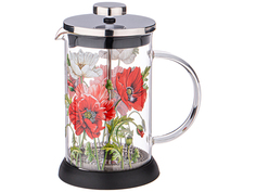 Френч-Пресс Agness "Маки" 600 Мл 894-123