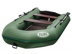 Лодка моторно-гребная FLINC FT320K, надувная, оливковый