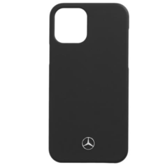 Чехол для iPhone 12/12 Pro Benz silicone; черный
