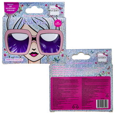 Реснички накладные Lukky Fresh Lash перьевые фиолетовые