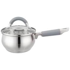 Ковш Agness со Стекл. Крышкой 14x7.5 см