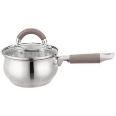 Ковш Agness со Стекл. Крышкой 14x7.5 см
