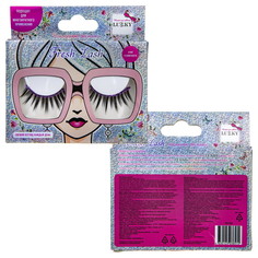Реснички накладные Lukky Fresh Lash с блестящей подводкой Фиолет
