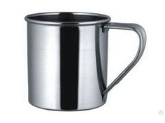 Кружка нерж 10см HE2992-10 No Brand