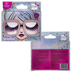 Реснички накладные Lukky Fresh Lash цветные Розовые полоски