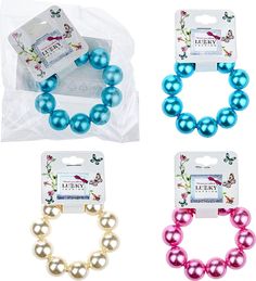 Резинка Lukky Fashion Жемчужины 8 мм