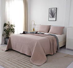 Покрывало Sofi De MarkO Самуэль 230х250 пепельная роза/Пок-СМ1-230х250