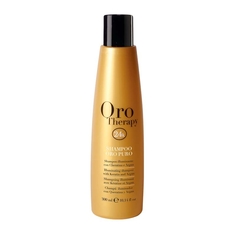 Шампунь Fanola Oro Puro с Кератином, Аргановым Маслом и Микрочастицами Золота, 300 мл
