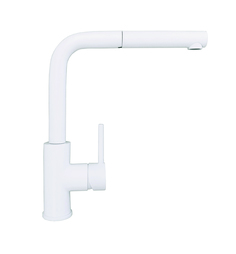 Смеситель для мойки ALVEUS ZEOS P WHITE MATT