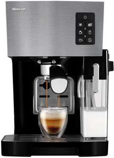 Кофеварка рожкового типа Sencor SES 4050SS Silver/Black