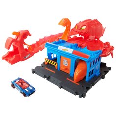 Игровой набор Mattel Hot Wheels Сити Полицейский участок со скорпионом HDR32