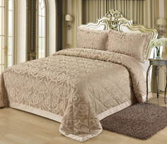 Покрывало Sofi De MarkO Цицилия Молочный 240х260/Пок-Цм1-240х260