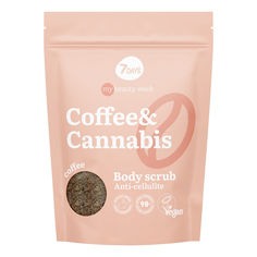 Скраб для тела 7 Days My Beauty Week Coffee&Cannabis антицеллюлитный 250 г