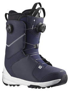 Ботинки для сноуборда Salomon Kiana Dual Boa 2021/2022, blue/evil blue, 27,5 см
