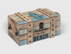 Сундук декоративный для хранения Grand Forest Прованс 37 x 27 x 20 см коричневый