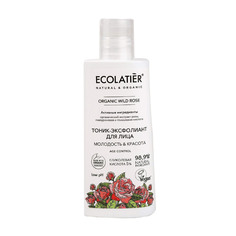 Тоник-эксфолиант для лица Ecolatier Green "Organic Wild Rose", 150 мл
