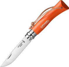 Нож Opinel №7 Trekking нержавеющая сталь, оранжевый