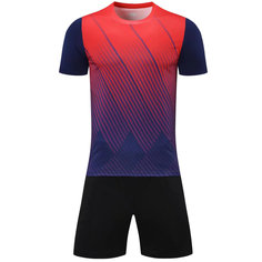 Спортивная форма футбольная Larsen 6204, blue/red, L INT