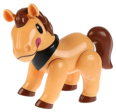 Развивающая игрушка-крутилка Умка Лошадка коричневая