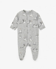 Комбинезон детский Gulliver Baby 221GLVRUNC1101 цв. серый р. 62