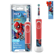 Комплект зубная щетка Braun Oral-B Vitality Kids D100.413.2K+насадки Oral-B Kids EB10S 2K