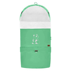 Конверт зимний меховой Nuovita Alaska Bianco (Verde chiaro/Салатовый)