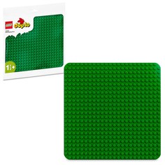 Конструктор LEGO DUPLO Classic 10980 Зеленая пластина для строительства
