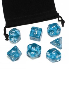 Кубики Stuff-Pro для ролевых игр звездный синий 273446