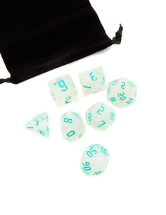 Кубики Stuff-Pro для ролевых игр жемчужный голубой 273633