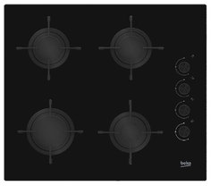 Встраиваемая варочная панель газовая Beko HILG64120S Black
