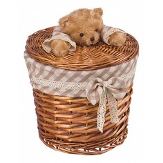 Корзина для белья (29х28х36 см) Медвежонок EW-36 S Natural House