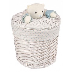 Корзина для белья (30х30х36 см) Медвежонок голубой EW-33 S Natural House