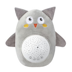 Проектор Amarobaby Starry Night Owl серый