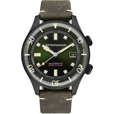 Наручные часы мужские Spinnaker SP-5062-04 зеленые/коричневые