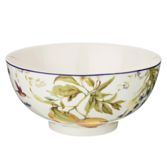 Салатник фарфоровый ПРОВАНС ЛИМОНЫ 15х7 см 650 мл Lefard