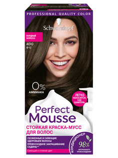 Стойкая краска-Мусс Perfect Mousse для укладки волос, 400 92,5 мл Schwarzkopf