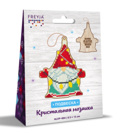 Мозаика Freya Гномик с гирляндой ALVP-004