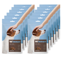 Лакомство для собак Winner , кусочки, говядина, 600г, 12 шт